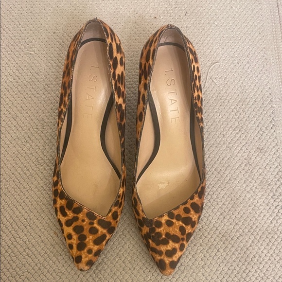 1. State Shoes - Leopard Print Heels